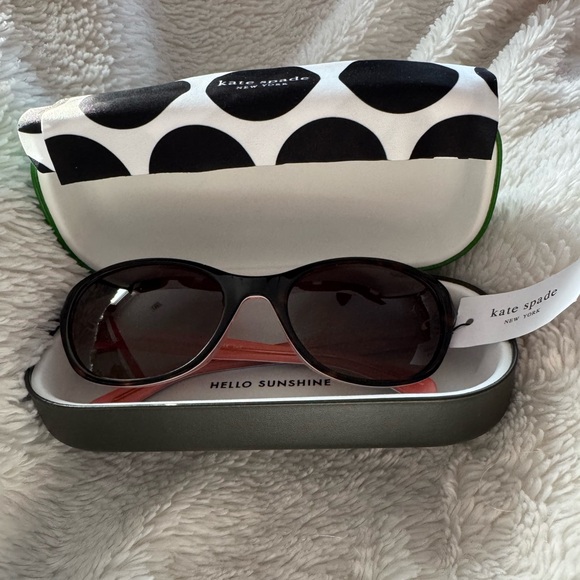 NEW Kate Spade Golda Women\'s Havana Oval Sunglasses main image 6
